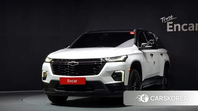 Chevrolet (GM Daewoo) Traverse 2022 Белый из Кореи