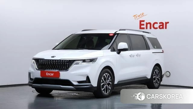 Kia Carnival 4th generation 2021 Белый из Кореи