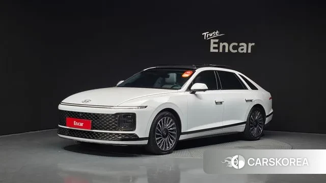 Hyundai Grandeur Hybrid (GN7) 2023 Белый из Кореи