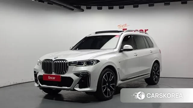 BMW X7 (G07) 2022 Белый из Кореи
