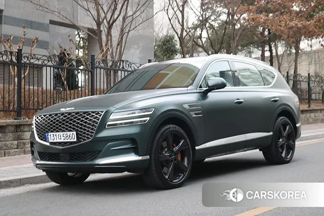 Genesis GV80 2020 Темно-зеленый из Кореи