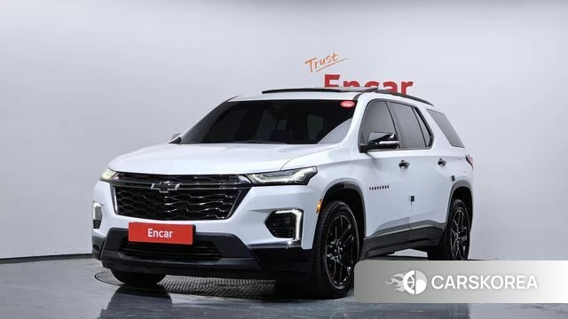 Chevrolet (GM Daewoo) Traverse 2022 Белый из Кореи