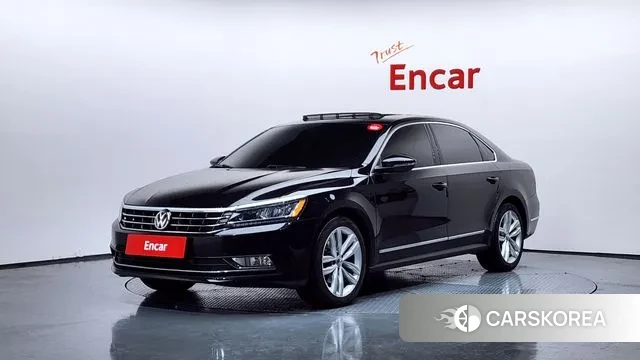 Volkswagen The New Passat 2018 Черный из Кореи