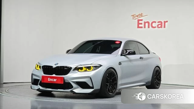 BMW M2 (F87) 2020 Светло-серебряный цвет из Кореи