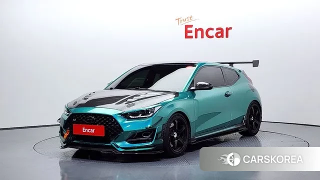 Hyundai Veloster (JS) 2019 Синий нефрит из Кореи