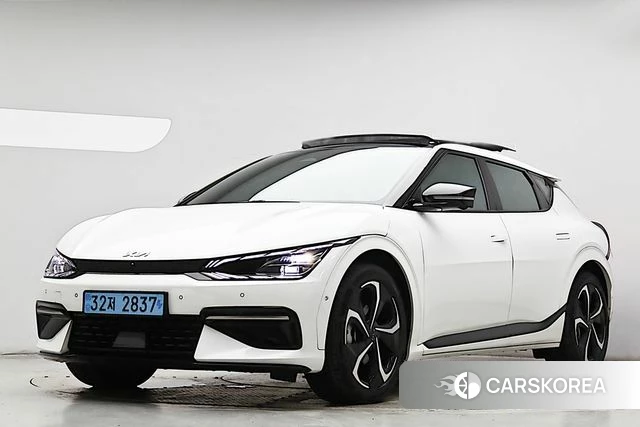Kia EV6 2024 Белый из Кореи