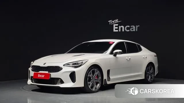 Kia Stinger 2019 Белый из Кореи