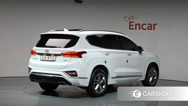 Hyundai Santa Fe TM 2018 Белый из Кореи