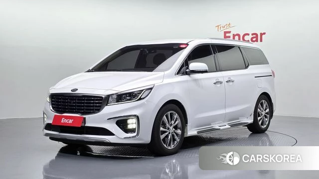 Kia The New Carnival 2018 Белый из Кореи