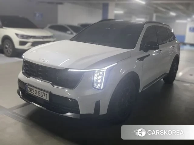 Kia The New Sorento 4th Generation 2023 Белый из Кореи