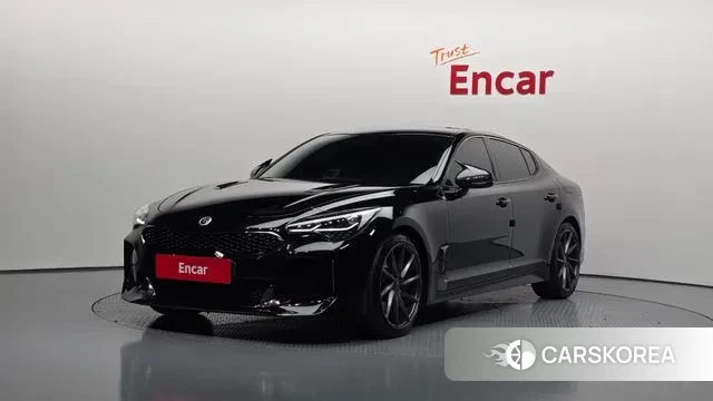 Kia Stinger 2018 Черный из Кореи