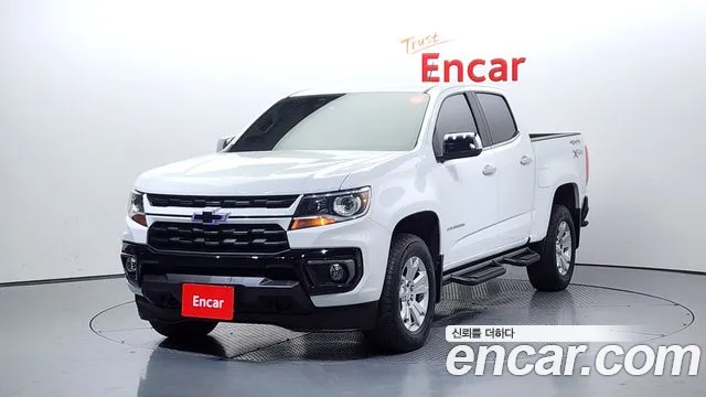 Chevrolet (GM Daewoo) Real New Colorado 2022 Белый из Кореи