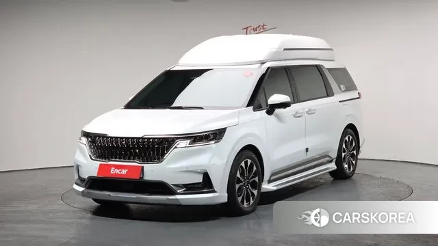 Kia Carnival 4th generation 2023 Белый из Кореи