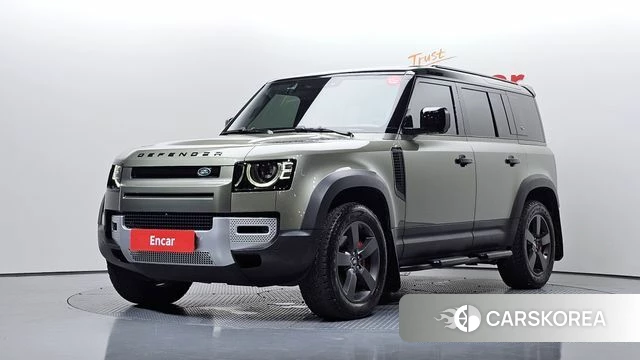 Land Rover Defender (L663) 2022 Зеленый из Кореи