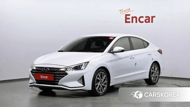 Hyundai The New Avante AD 2019 Белый из Кореи