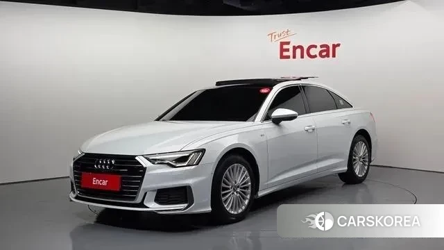Audi A6 (C8) 2020 Белый из Кореи