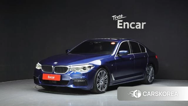 BMW 5 Series (G30) 2020 Синий из Кореи