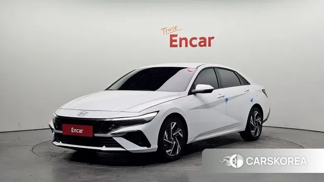 Hyundai The New Avante (CN7) 2025 Белый из Кореи