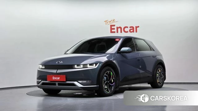 Hyundai Ionic 5 2021 Небесно-голубой из Кореи