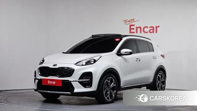 Kia Sportage The Bold 2020 Белый из Кореи