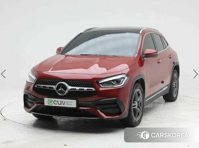 Mercedes-Benz GLA - Class H247 2020 Красный из Кореи