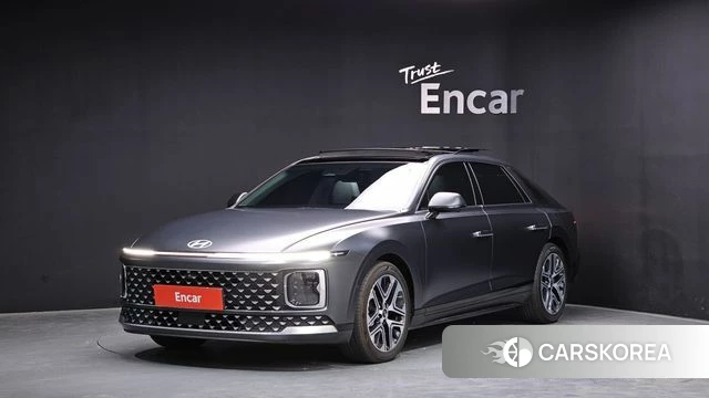 Hyundai Grandeur Hybrid (GN7) 2023 Серый из Кореи