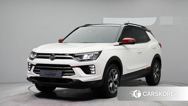 Ssangyong Beautiful Korando 2022 Белый из Кореи