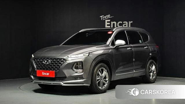 Hyundai Santa Fe TM 2019 Серый из Кореи