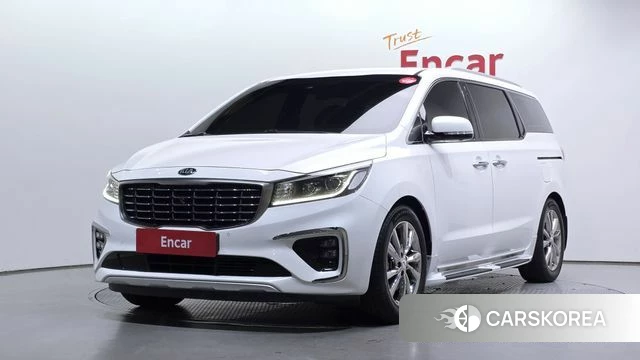Kia The New Carnival 2018 Белый из Кореи