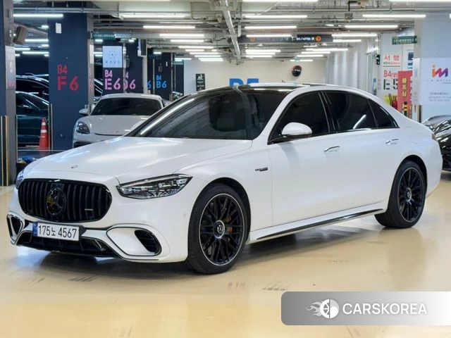 Mercedes-Benz S-Class W223 2024 Белый из Кореи