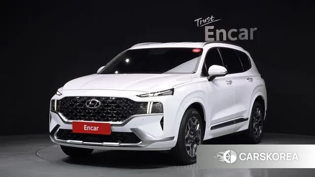 Hyundai The New Santa Fe 2021 Белый из Кореи