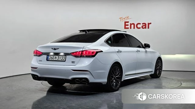 Genesis G80 2018 Белый из Кореи