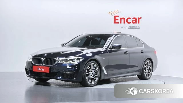 BMW 5 Series (G30) 2019 Черный из Кореи