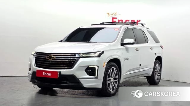 Chevrolet (GM Daewoo) Traverse 2022 Белый из Кореи