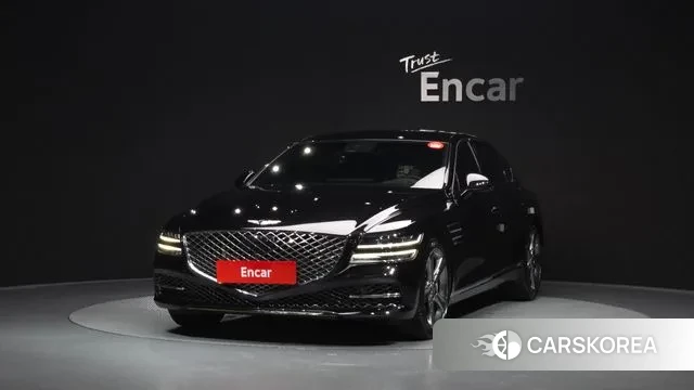 Genesis G80 (RG3) 2020 Черный из Кореи