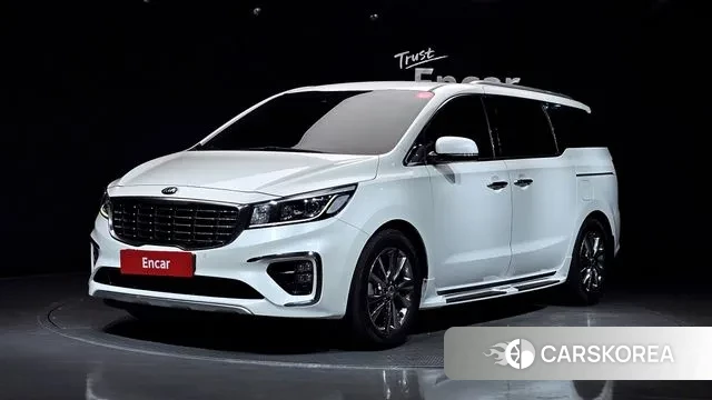 Kia The New Carnival 2019 Белый из Кореи