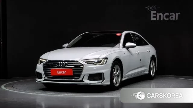 Audi A6 (C8) 2021 Белый из Кореи