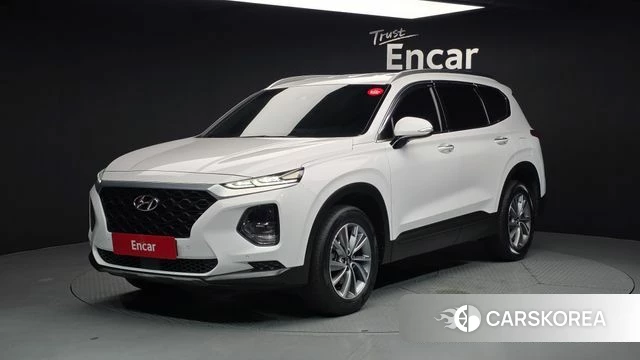 Hyundai Santa Fe TM 2018 Белый из Кореи