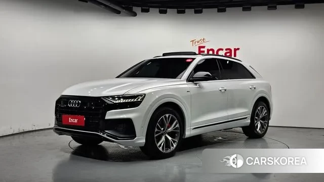 Audi Q8 (4M) 2022 Белый из Кореи