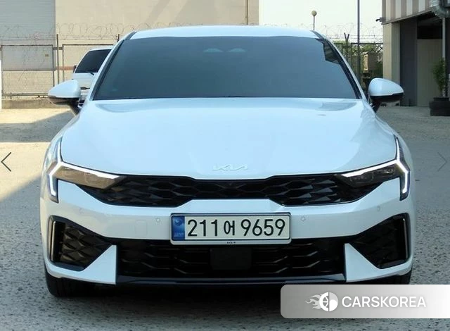 Kia The New K5 Hybrid 3rd generation 2023 Белый из Кореи