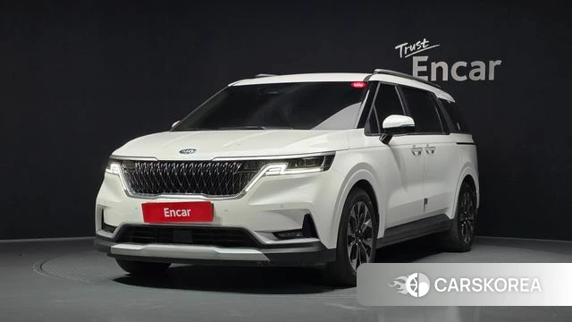 Kia Carnival 4th generation 2021 Белый из Кореи