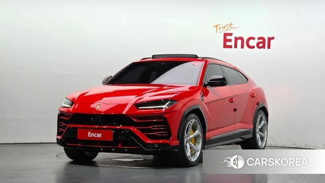 Lamborghini Urus 2020 Красный из Кореи
