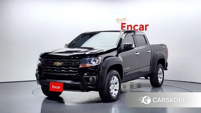 Chevrolet (GM Daewoo) Real New Colorado 2022 Черный из Кореи
