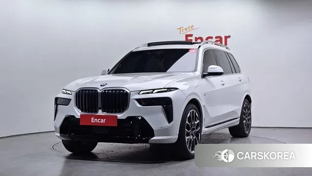 BMW X7 (G07) 2024 Белый из Кореи