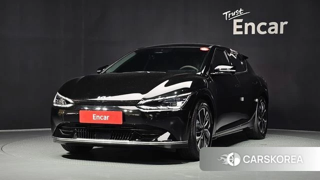Kia EV6 2022 Черный из Кореи