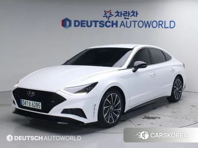 Hyundai Sonata (DN8) 2020 Белый из Кореи