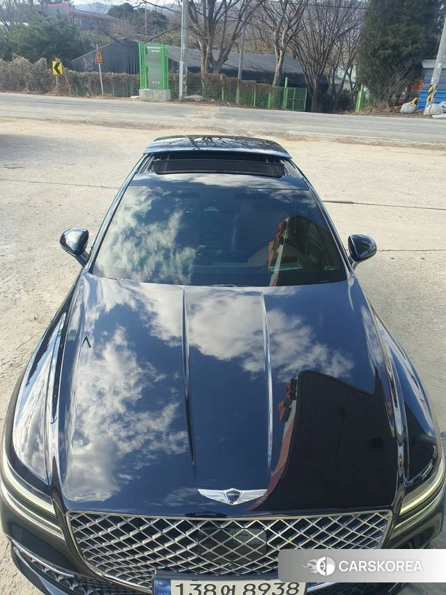 Genesis G80 (RG3) 2020 Черный из Кореи