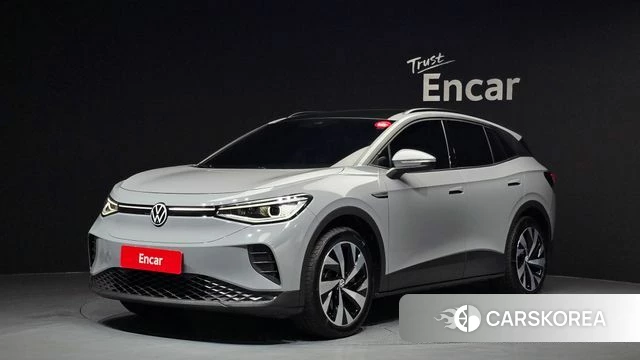Volkswagen ID.4 2023 Серебристо-серый из Кореи