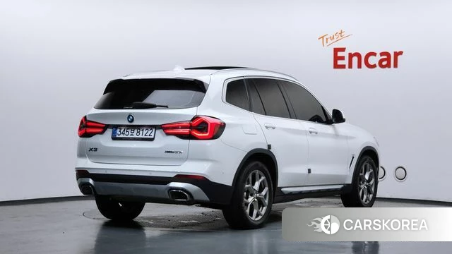 BMW X3 (G01) 2022 Белый из Кореи