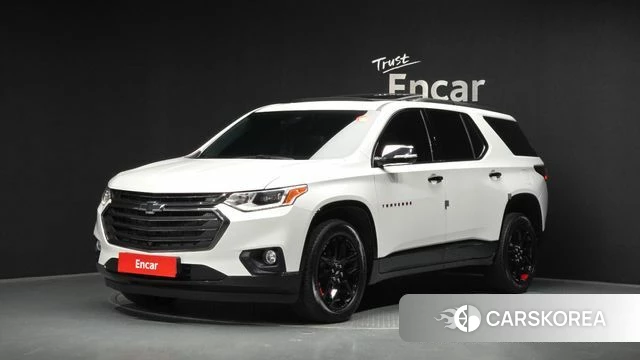 Chevrolet (GM Daewoo) Traverse 2020 Белый из Кореи